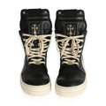 Chrome Hearts x Rick Owens Geobasket High Black