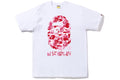 Pink Bape ABC Camo By Bathing Ape Tee