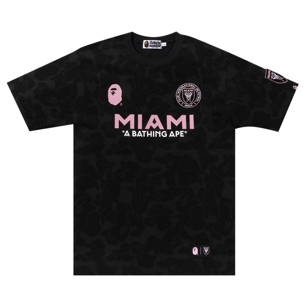 Bape X Inter Miami Football Tee